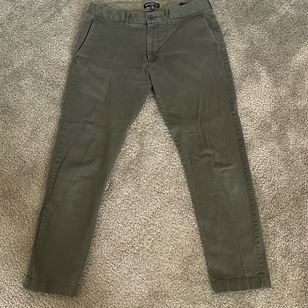 J Crew Mercantile Flex Slim fit Pants